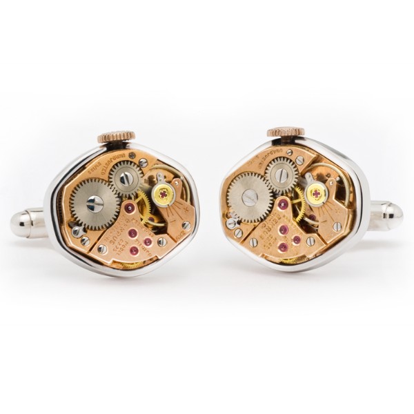 watch movement cuff links