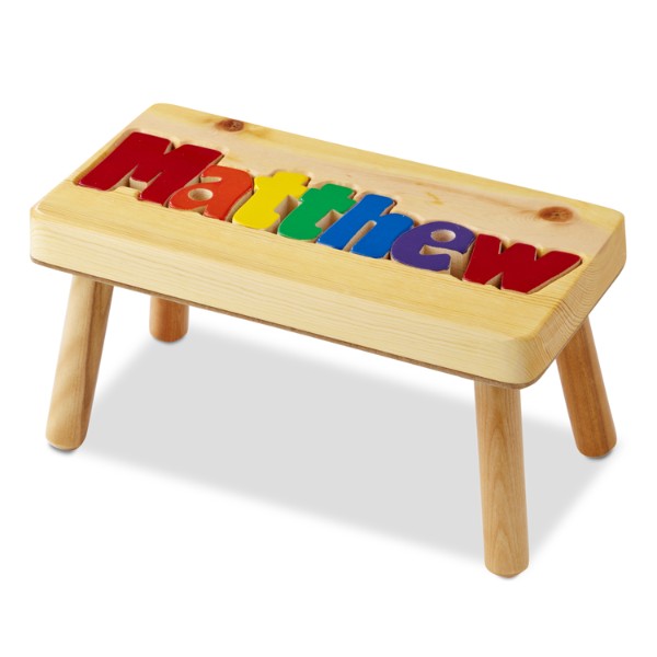 Kids Puzzle - Name Stool - Primary
