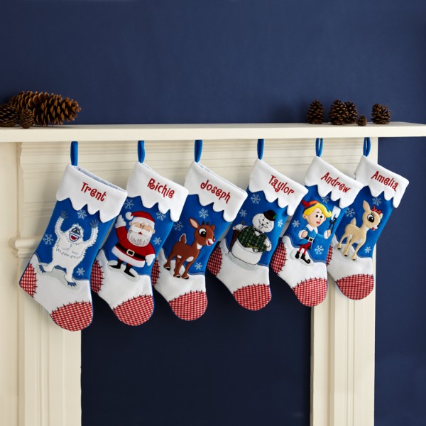 Rudolph Character Stockings