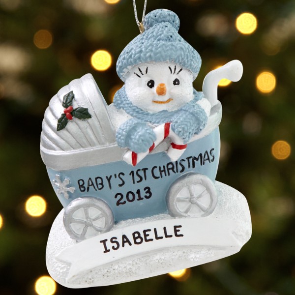 The Original Snow Buddies™ Baby's First Ornament