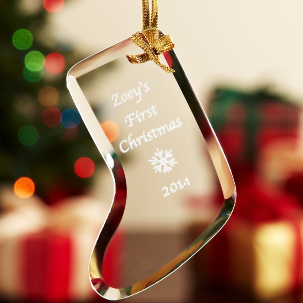 Etched Glass Ornaments